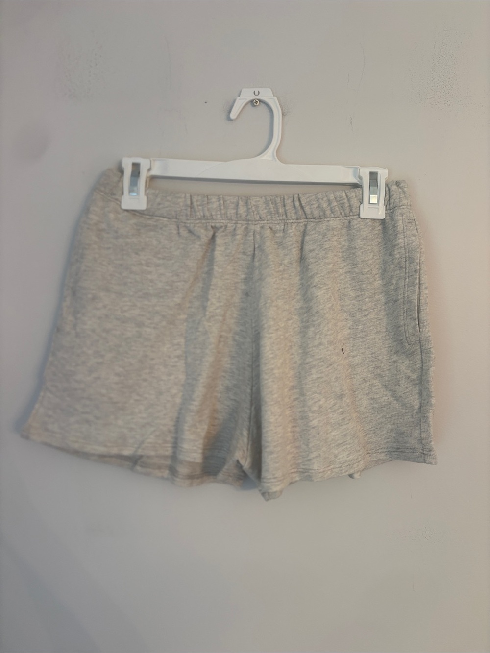 Lezat Grey GOTS Organic Cotton Sweatshorts Size Small